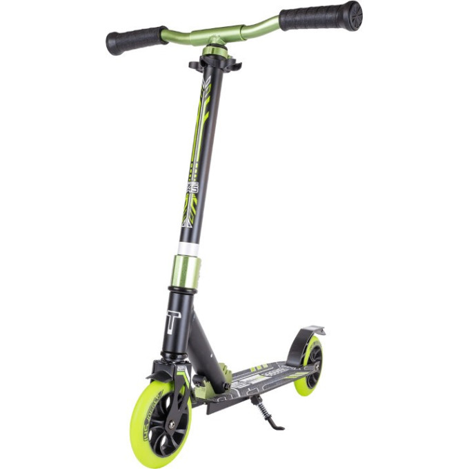 Самокат TECH TEAM JOGGER 145 black/green NN007592